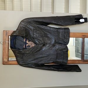 Women's leather jacket